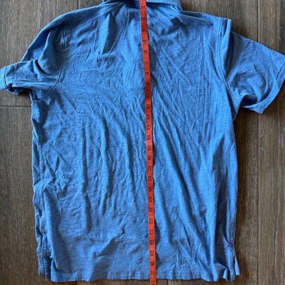 Tasc Performance men's Everywear heathered blue sustainable materials sz Medium - Picture 6 of 11